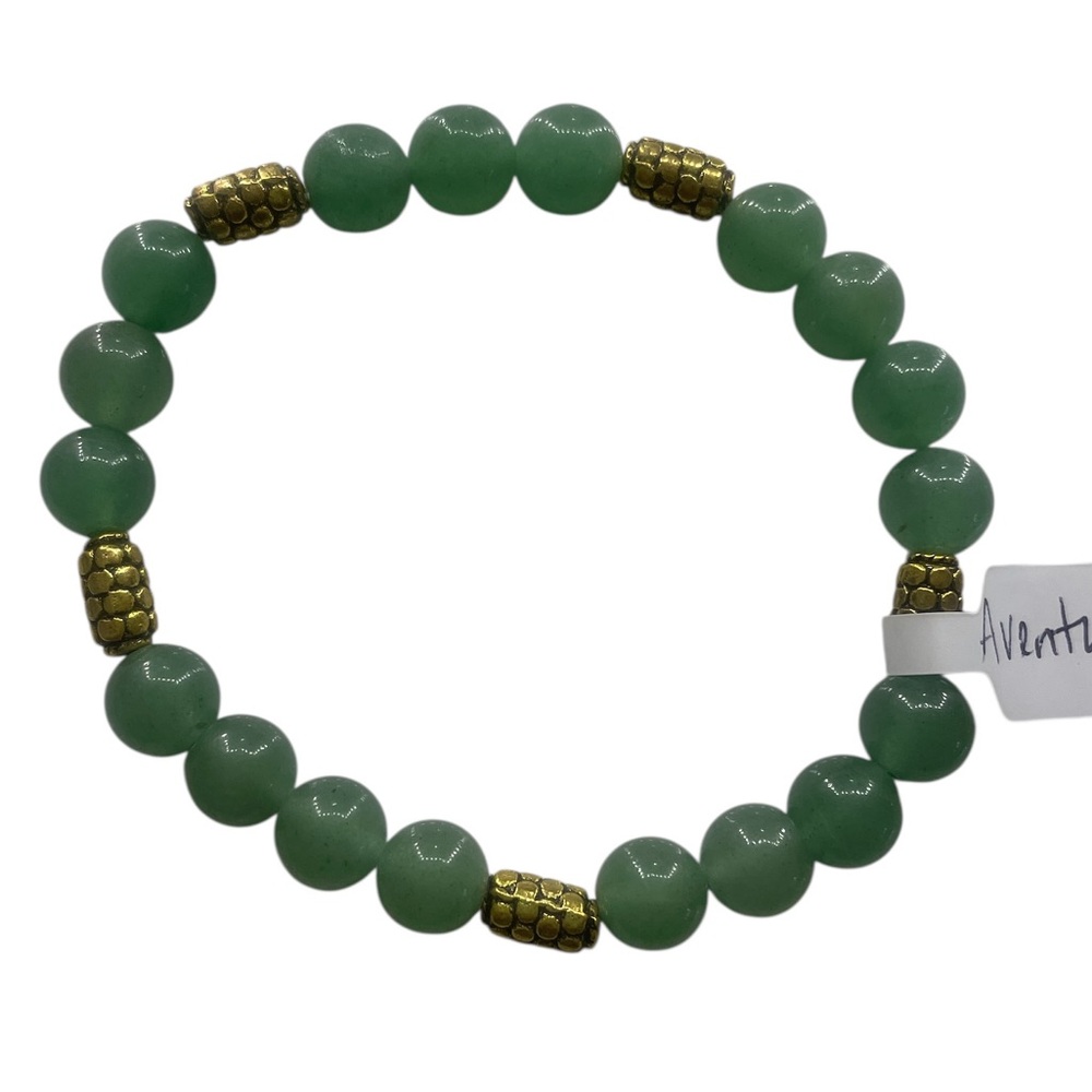 Green Aventurine gemstone bracelet - Picture 7 of 7